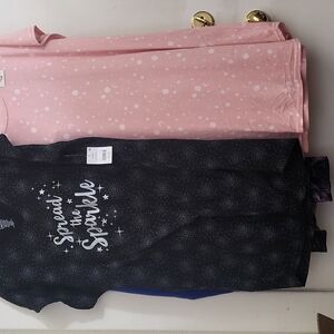 George Black and Pink Pajama Set Intimates & Sleepwear